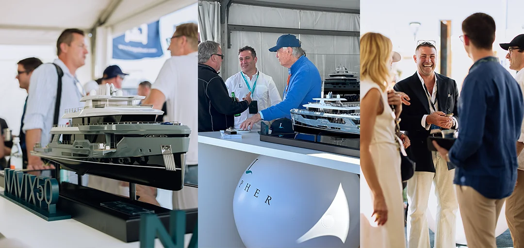 Leapher Yacht booth a destination in PBIBS 2025